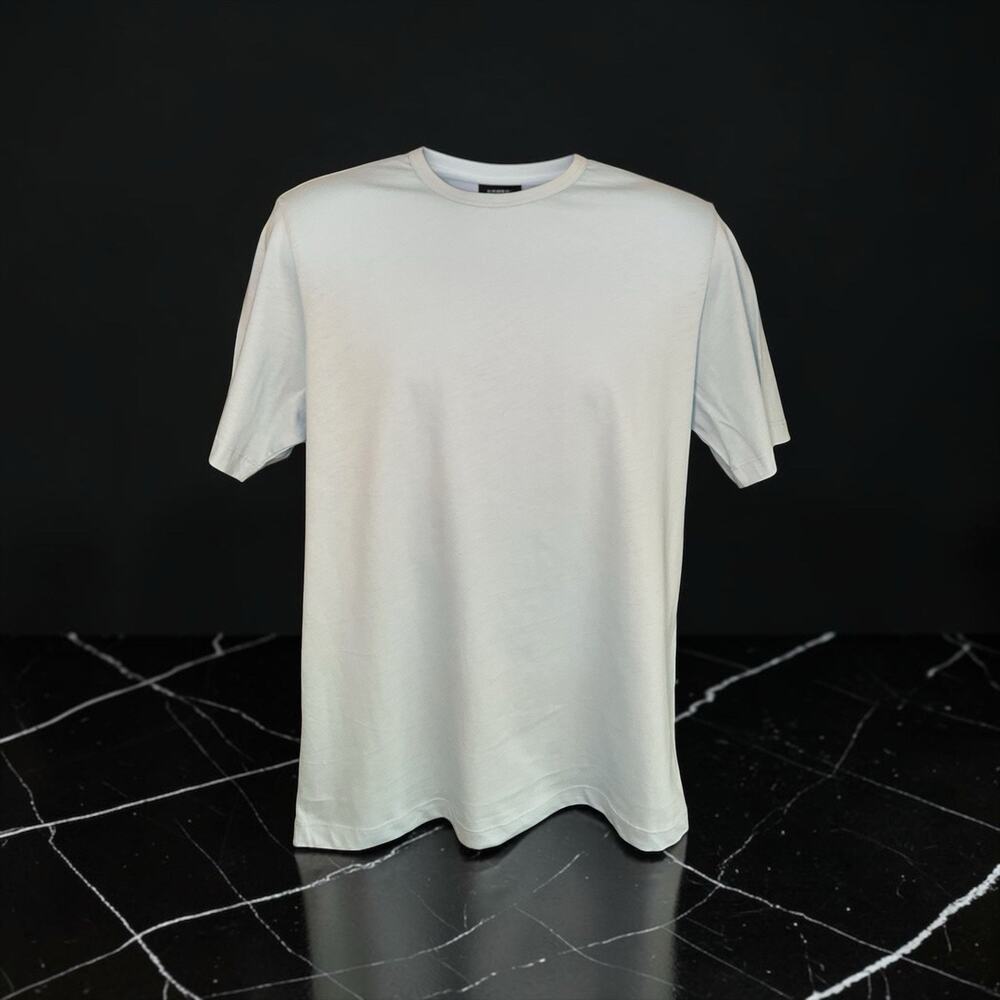 Theory T-Shirt - Made in Peru - Size [L] - [baby Blue]
